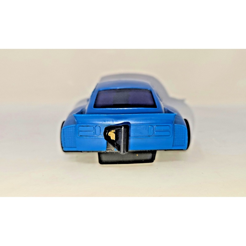 Lanard Toys Pull String Nissan ZX Blue Race Car Pull Cord 1982 Works Vintage - Picture 9 of 16